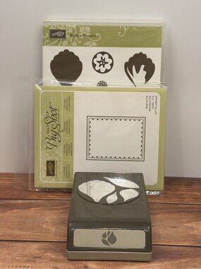 BUILD A BLOSSOM BNDL BY STAMPIN UP (121994, 121808, 121809) STAMPS PUNCH & EMBOS